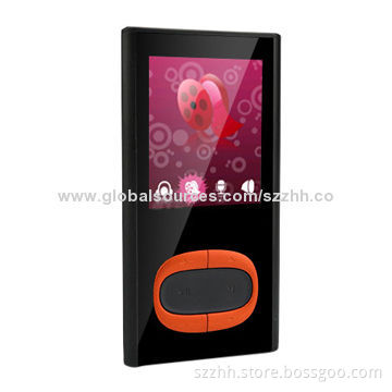 1.8-inch TFT MP4 Player, Aluminum Case, Built-in 2 to 8GB Flash Memory, Supports TF Card Up to 32GB